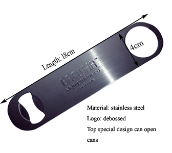 SA-QPQ06 Bar blade stainless steel bottle opener new design